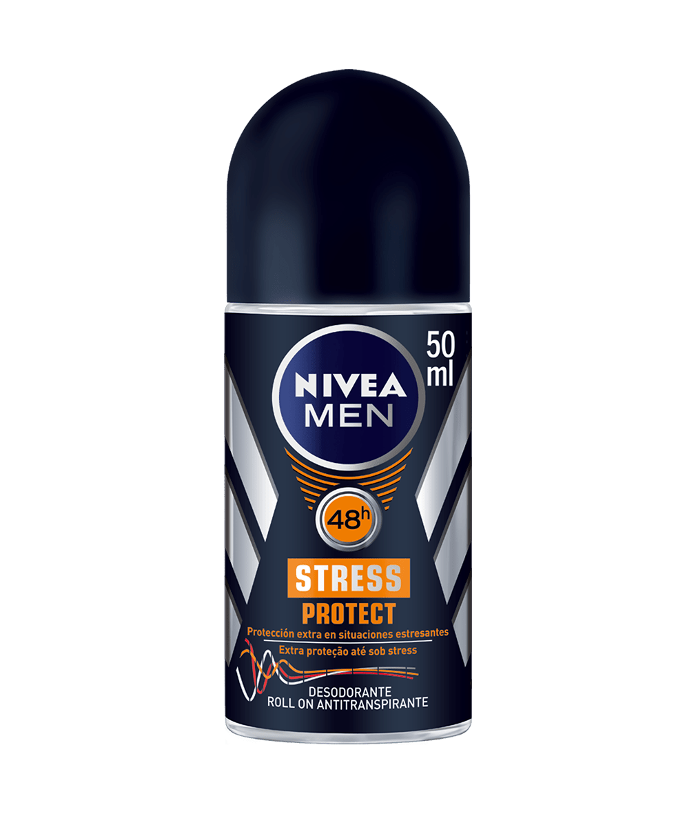 Desodorante Antitranspirante Stress Protect Roll On 50ml Nivea